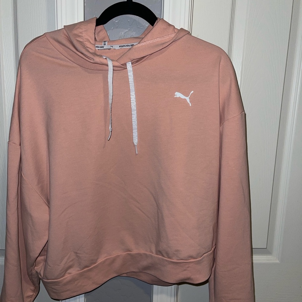 Puma Cropped Hoodie